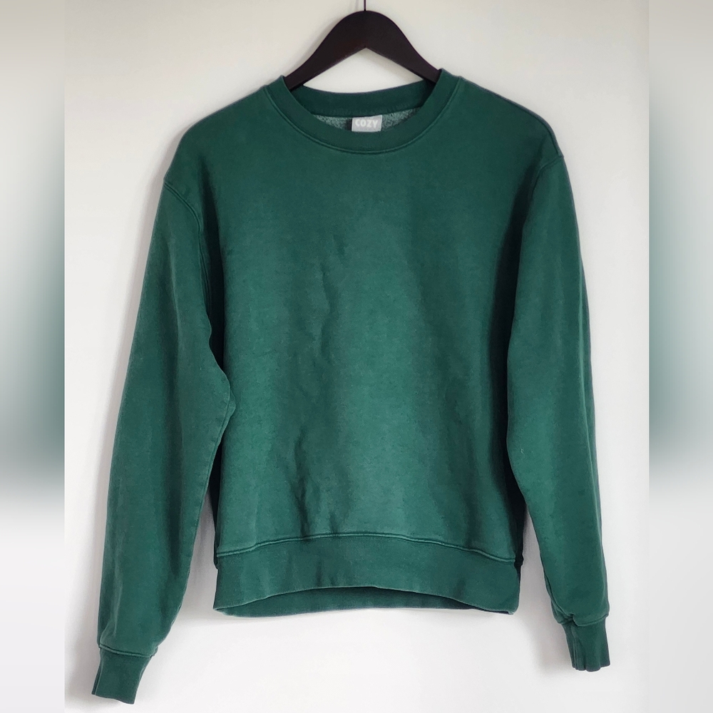 TNA Green Crew Neck Sweater
